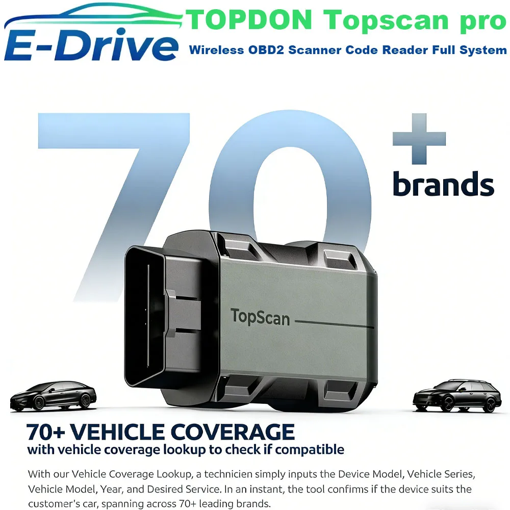Topdon Tc001 Thermal Camera - 탑돈 탑스캔 프로 무선 OBD2 스캐너