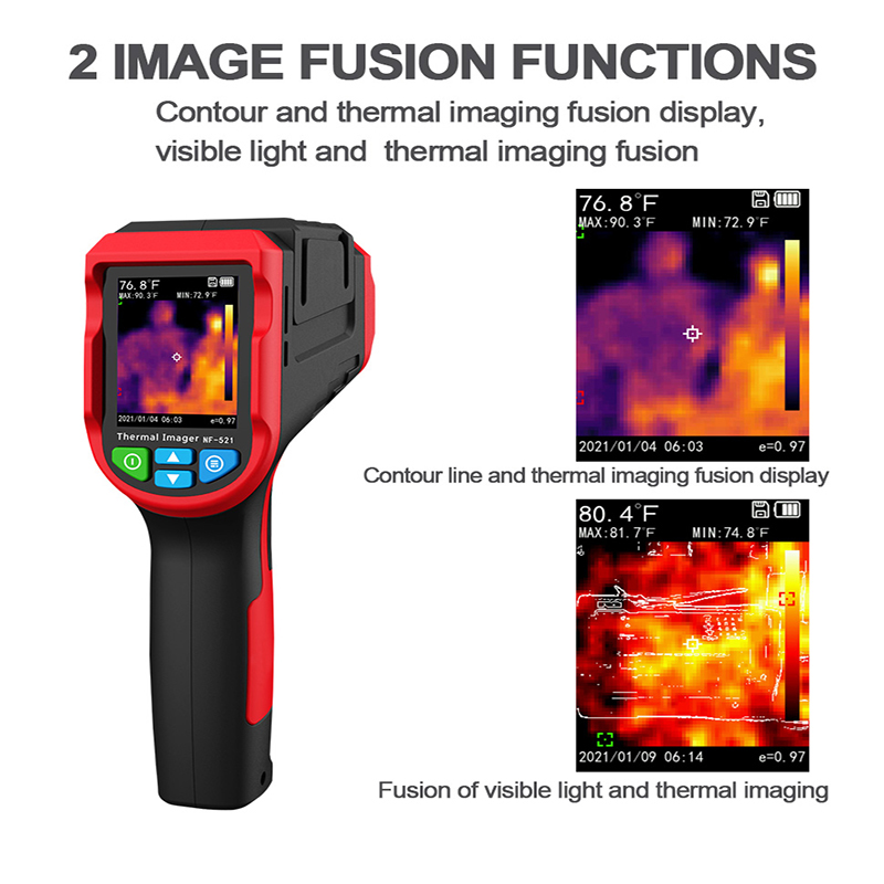Noyafa Nf 521 휴대용 적외선 열화상 장치,  - Nf 521 Thermal Imaging Camera 리뷰 및 가격