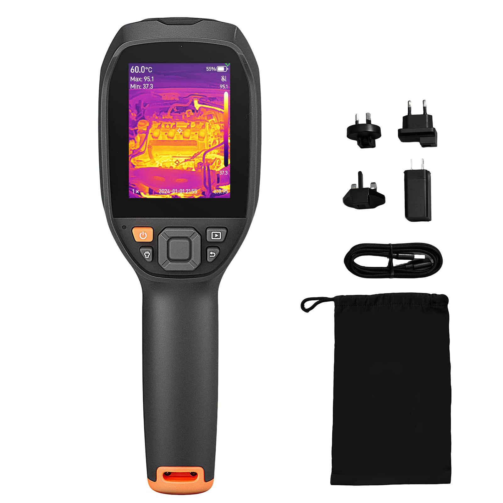 VEVOR Pro 열화상 카메라 512 x 384 TI - Thermal Imaging Camera 256X192 리뷰 및 가격
